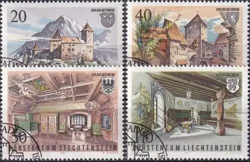 LIECHTENSTEIN 1981 Mi-Nr. 780/83 o used - aus Abo