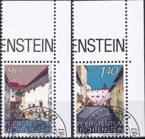 LIECHTENSTEIN 1987 Mi-Nr. 919/20 o used - aus Abo