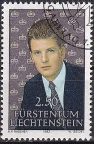 LIECHTENSTEIN 1992 Mi-Nr. 1053 o used - aus Abo