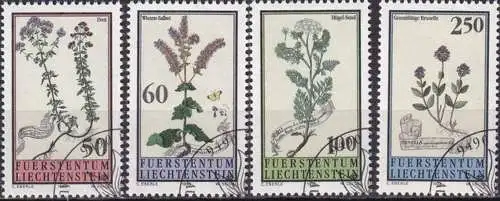 LIECHTENSTEIN 1993 Mi-Nr. 1069/72 o used - aus Abo