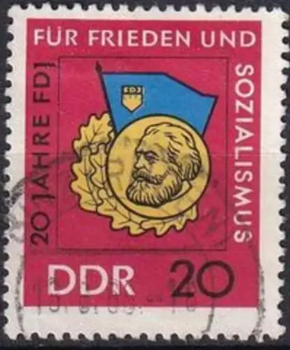 DDR 1966 Mi-Nr. 1167 o used