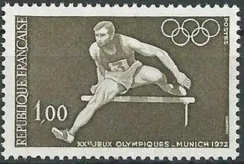FRANKREICH 1972 Mi-Nr. 1802 ** MNH
