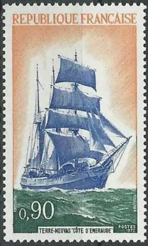 FRANKREICH 1972 Mi-Nr. 1792 ** MNH