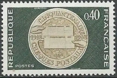 FRANKREICH 1968 Mi-Nr. 1609 ** MNH