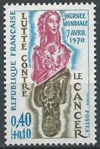 FRANKREICH 1970 Mi-Nr. 1706 ** MNH