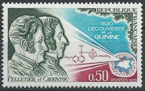 FRANKREICH 1970 Mi-Nr. 1703 ** MNH