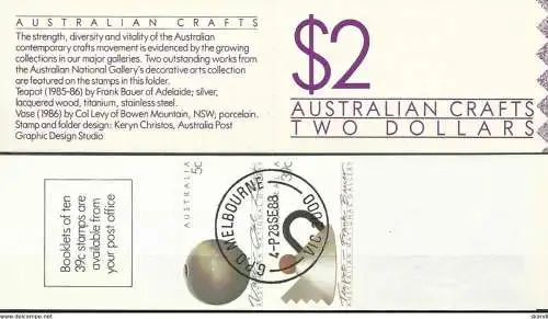 AUSTRALIEN 1988 Mi-Nr. 2 $ o used - aus Abo