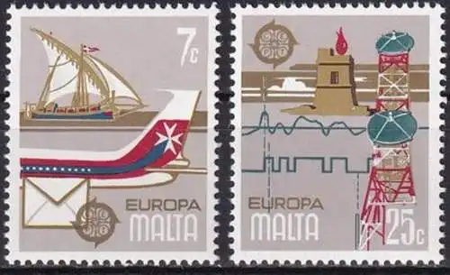 MALTA 1979 Mi-Nr. 594/95 ** MNH