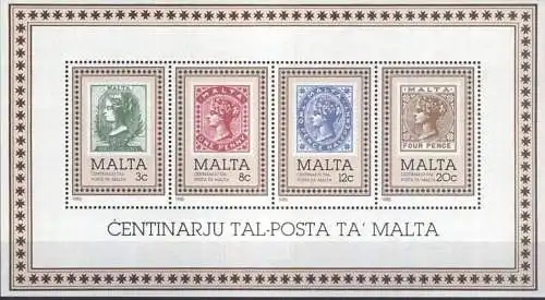 MALTA 1985 Mi-Nr. Block 8 ** MNH