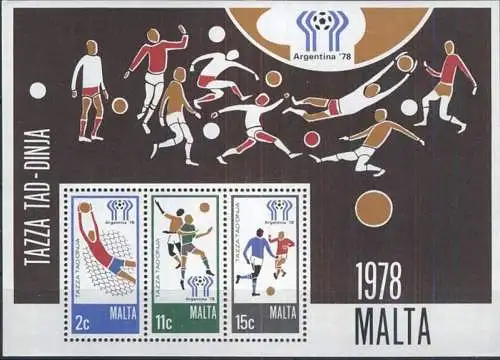 MALTA 1978 Mi-Nr. Block 5 ** MNH