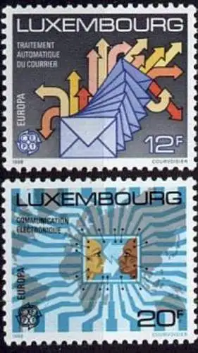 LUXEMBURG 1988 Mi-Nr. 1199/00 ** MNH - CEPT