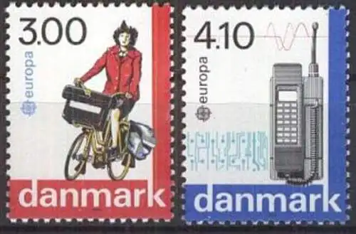 DÄNEMARK 1988 Mi-Nr. 921/22 ** MNH - CEPT