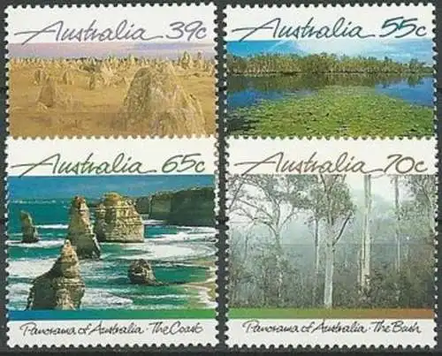 AUSTRALIEN 1988 Mi-Nr. 1131/34 ** MNH