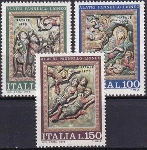 ITALIEN 1975 Mi-Nr. 1513/15 ** MNH