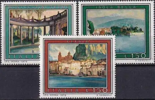 ITALIEN 1975 Mi-Nr. 1493/95 ** MNH