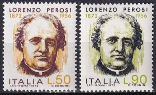 ITALIEN 1972 Mi-Nr. 1385/86 ** MNH