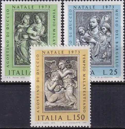 ITALIEN 1973 Mi-Nr. 1427/29 ** MNH