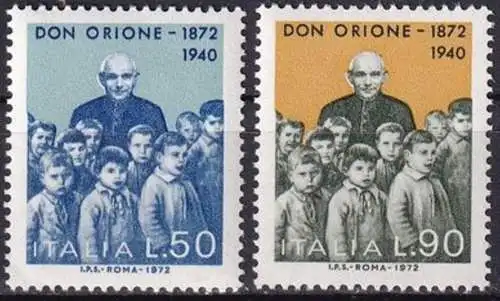 ITALIEN 1972 Mi-Nr. 1387/88 ** MNH