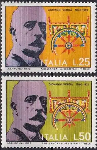 ITALIEN 1972 Mi-Nr. 1356/57 ** MNH