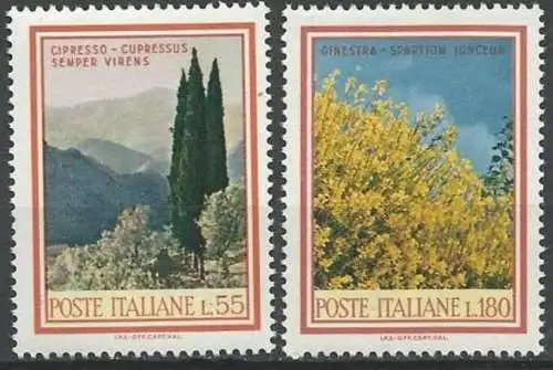 ITALIEN 1968 Mi-Nr. 1292/93 ** MNH