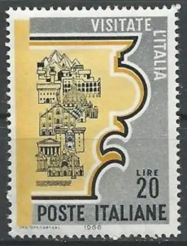 ITALIEN 1966 Mi-Nr. 1210 ** MNH