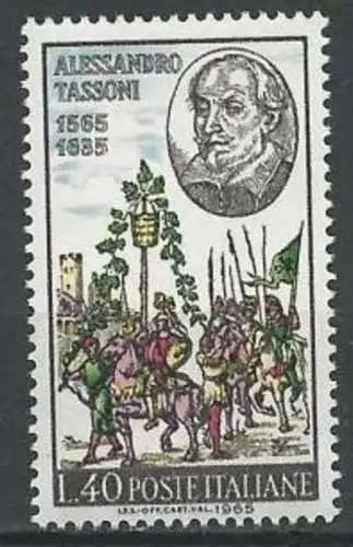 ITALIEN 1965 Mi-Nr. 1185 ** MNH