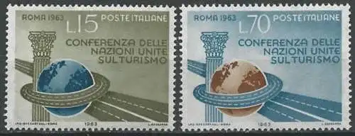 ITALIEN 1963 Mi-Nr. 1147/48 ** MNH