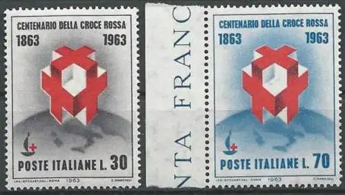 ITALIEN 1963 Mi-Nr. 1145/46 ** MNH