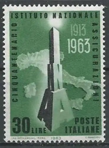 ITALIEN 1963 Mi-Nr. 1143 ** MNH