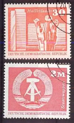 DDR 1973 Mi-Nr. 1899/00 o used