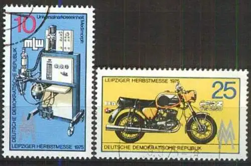DDR 1975 Mi-Nr. 2076/77 o used