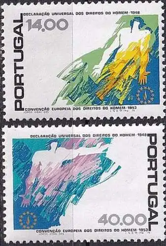 PORTUGAL 1978 Mi-Nr. 1422/23 ** MNH