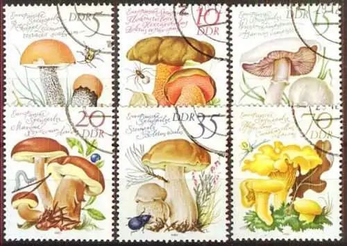 DDR 1980 Mi-Nr. 2551/56 o used