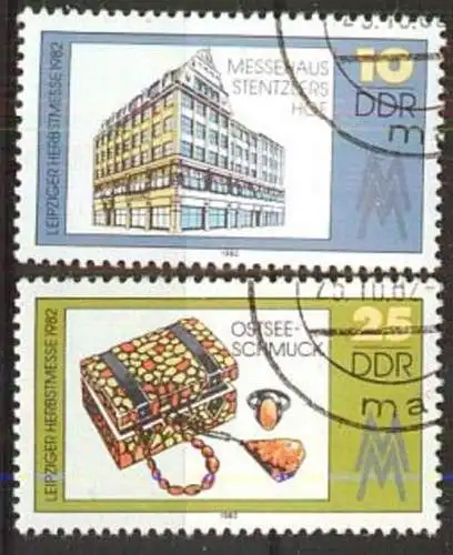 DDR 1982 Mi-Nr. 2733/34 o used