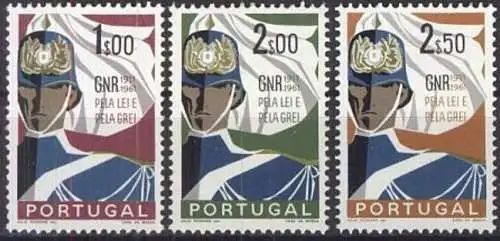 PORTUGAL 1962 Mi-Nr. 912/14 ** MNH