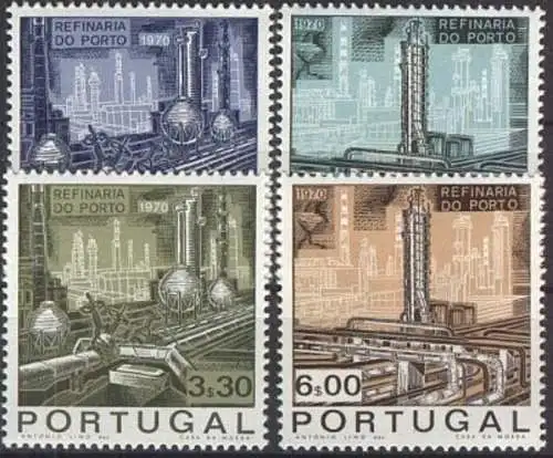 PORTUGAL 1970 Mi-Nr. 1095/98 ** MNH