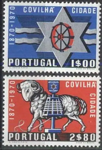 PORTUGAL 1970 Mi-Nr. 1111/12 ** MNH