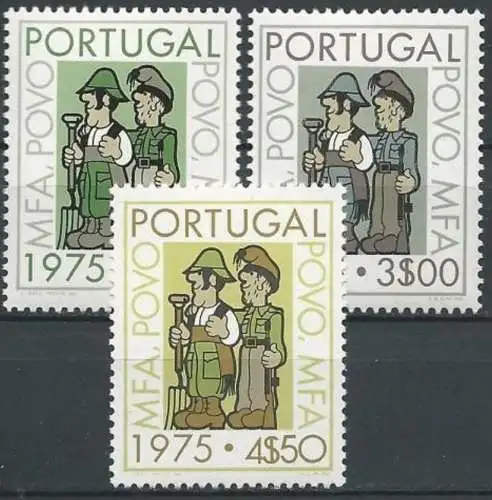 PORTUGAL 1975 Mi-Nr. 1272/74 ** MNH