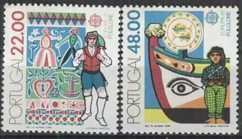 PORTUGAL 1981 Mi-Nr. 1531/32 ** MNH