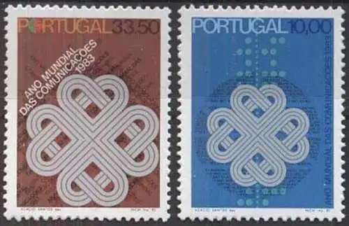 PORTUGAL 1983 Mi-Nr. 1586/87 ** MNH
