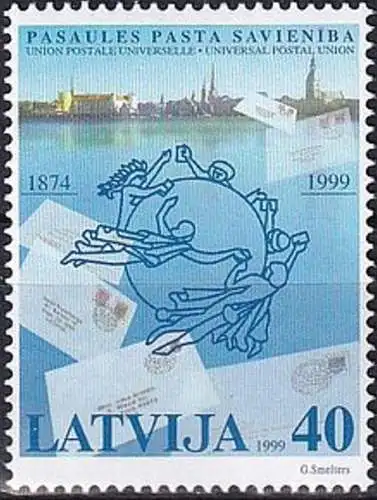 LETTLAND 1999 Mi-Nr. 513 ** MNH