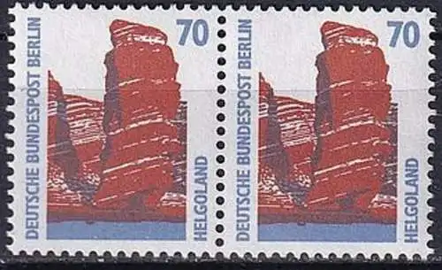 BERLIN 1990 Mi-Nr. 874 waagerechtes Paar ** MNH
