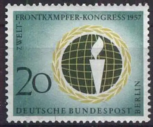 BERLIN 1957 Mi-Nr. 177 ** MNH