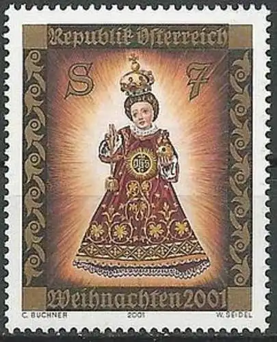 ÖSTERREICH 2001 Mi-Nr. 2362 ** MNH