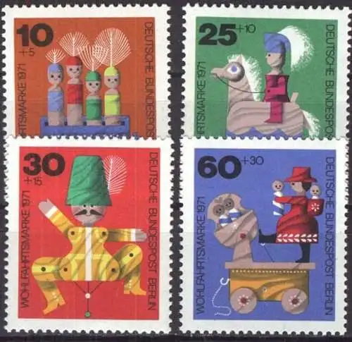 BERLIN 1971 Mi-Nr. 412/15 ** MNH