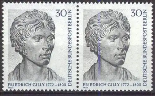 BERLIN 1972 Mi-Nr. 422 2x ** MNH