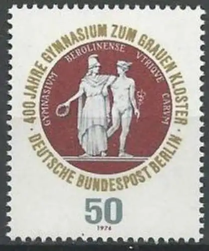 BERLIN 1974 Mi-Nr. 472 ** MNH