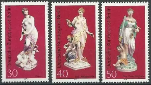 BERLIN 1974 Mi-Nr. 478/80 ** MNH