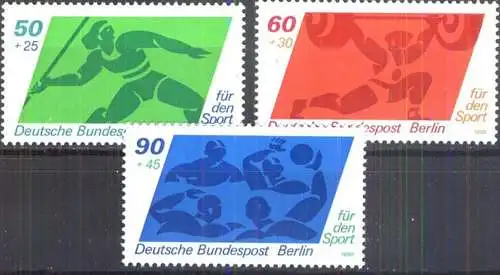 BERLIN 1980 Mi-Nr. 621/23 ** MNH