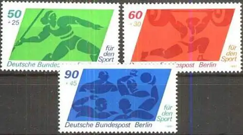 BERLIN 1980 Mi-Nr. 621/23 ** MNH